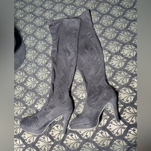 Rockin Black Over-the-Knee Boots